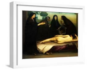 The Sin, 1913-Julio Romero de Torres-Framed Giclee Print