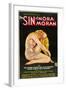 THE SIN OF NORA MORAN, poster art, 1933-null-Framed Art Print