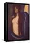 The Sin-Franz von Stuck-Framed Stretched Canvas