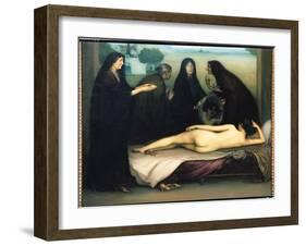 The Sin-Julio Romero de Torres-Framed Giclee Print