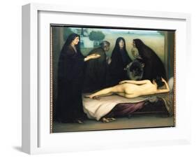 The Sin-Julio Romero de Torres-Framed Giclee Print