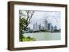 The Singapore Flyer Ferris Wheel, Marina Bay, Singapore, Southeast Asia, Asia-Fraser Hall-Framed Photographic Print