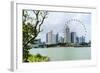 The Singapore Flyer Ferris Wheel, Marina Bay, Singapore, Southeast Asia, Asia-Fraser Hall-Framed Photographic Print