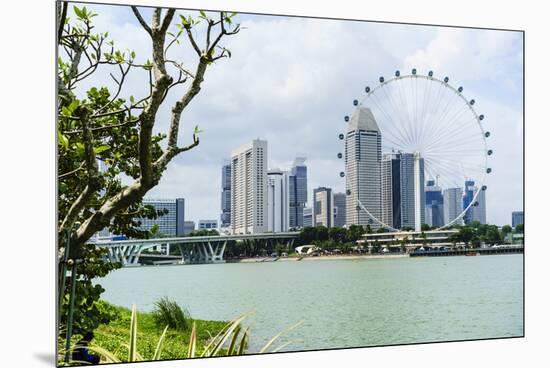 The Singapore Flyer Ferris Wheel, Marina Bay, Singapore, Southeast Asia, Asia-Fraser Hall-Mounted Premium Photographic Print