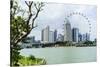 The Singapore Flyer Ferris Wheel, Marina Bay, Singapore, Southeast Asia, Asia-Fraser Hall-Stretched Canvas