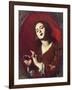 The Singer, 1645-1650-Bernardo Cavallino-Framed Giclee Print