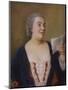 The Singer, 1736-Jean-Etienne Liotard-Mounted Giclee Print