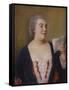 The Singer, 1736-Jean-Etienne Liotard-Framed Stretched Canvas