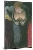 The Singer, 1891-1892-Édouard Vuillard-Mounted Giclee Print