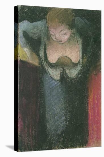 The Singer, 1891-1892-Édouard Vuillard-Stretched Canvas