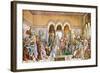 The Singers' Contest at the Wartburg Castle-Moritz Ludwig von Schwind-Framed Giclee Print