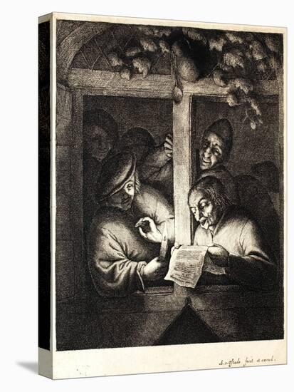 The Singers (Rhetoricians), C.1667-Adriaen Jansz. Van Ostade-Stretched Canvas