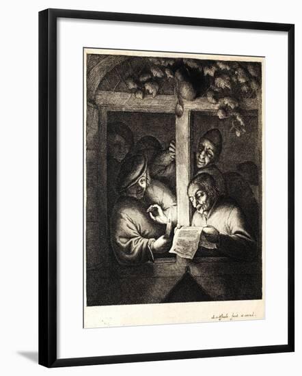 The Singers (Rhetoricians), C.1667-Adriaen Jansz. Van Ostade-Framed Giclee Print
