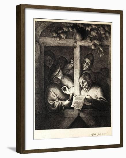 The Singers (Rhetoricians), C.1667-Adriaen Jansz. Van Ostade-Framed Giclee Print