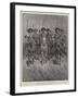 The Singers, the Band of a Russian Cavalry Regiment-Paul Frenzeny-Framed Giclee Print