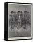 The Singers, the Band of a Russian Cavalry Regiment-Paul Frenzeny-Framed Stretched Canvas