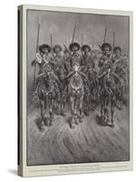 The Singers, the Band of a Russian Cavalry Regiment-Paul Frenzeny-Stretched Canvas