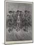 The Singers, the Band of a Russian Cavalry Regiment-Paul Frenzeny-Mounted Giclee Print