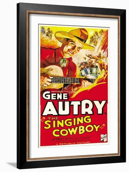 THE SINGING COWBOY, Gene Autry, 1936-null-Framed Art Print