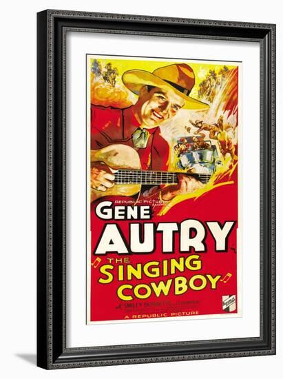 THE SINGING COWBOY, Gene Autry, 1936-null-Framed Art Print