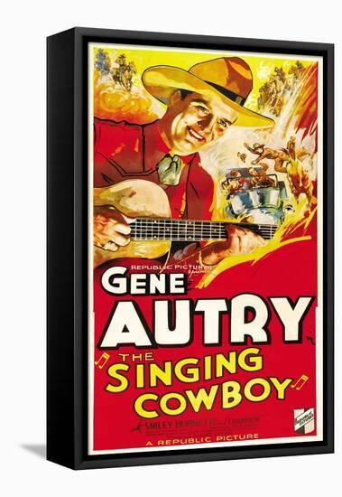 THE SINGING COWBOY, Gene Autry, 1936-null-Framed Stretched Canvas