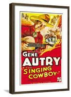 THE SINGING COWBOY, Gene Autry, 1936-null-Framed Art Print