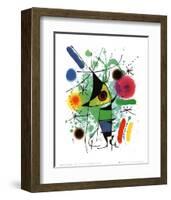 The Singing Fish-Joan Miro-Framed Art Print