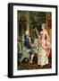 The Singing Lesson-Arturo Ricci-Framed Giclee Print