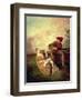 The Singing Lesson-Jean Antoine Watteau-Framed Giclee Print