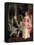 The Singing Lesson-Arturo Ricci-Framed Stretched Canvas
