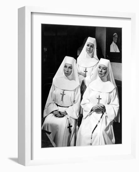 The Singing Nun, Agnes Moorehead, Debbie Reynolds, Greer Garson, 1966-null-Framed Photo