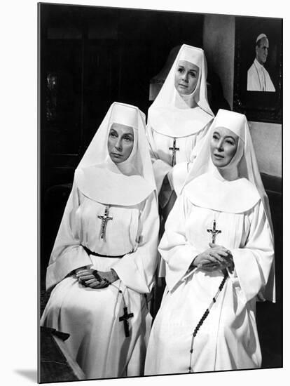 The Singing Nun, Agnes Moorehead, Debbie Reynolds, Greer Garson, 1966-null-Mounted Photo