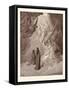 The Singing of the Blessed in the Sixth Heaven-Gustave Dore-Framed Stretched Canvas