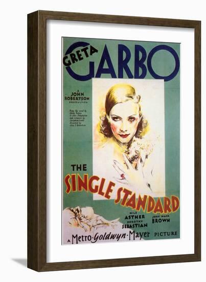 The Single Standard, 1929-null-Framed Art Print