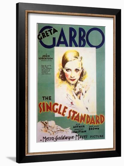 The Single Standard, 1929-null-Framed Art Print
