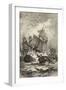 The Sinking of Admiral Villeneuve's Flagship-Theodor Weber-Framed Art Print