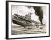 The Sinking of Hms Dasher-John S. Smith-Framed Giclee Print