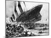 The Sinking of SS Titanic, 14 April 1912-null-Mounted Giclee Print