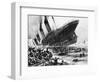 The Sinking of SS Titanic, 14 April 1912-null-Framed Giclee Print