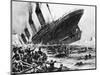 The Sinking of SS Titanic, 14 April 1912-null-Mounted Giclee Print