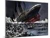 The sinking of SS Titanic, 14 April 1912-Unknown-Mounted Giclee Print