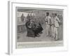 The Sinking of the Kow Shing, the British Officers Arguing with the Chinese Generals-Joseph Nash-Framed Giclee Print