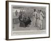 The Sinking of the Kow Shing, the British Officers Arguing with the Chinese Generals-Joseph Nash-Framed Giclee Print