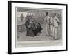 The Sinking of the Kow Shing, the British Officers Arguing with the Chinese Generals-Joseph Nash-Framed Giclee Print