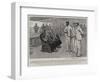 The Sinking of the Kow Shing, the British Officers Arguing with the Chinese Generals-Joseph Nash-Framed Giclee Print