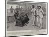 The Sinking of the Kow Shing, the British Officers Arguing with the Chinese Generals-Joseph Nash-Mounted Giclee Print