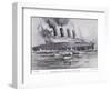 The Sinking of the Lusitania, May 7, 1915-Charles John De Lacy-Framed Giclee Print