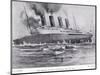 The Sinking of the Lusitania, May 7, 1915-Charles John De Lacy-Mounted Giclee Print