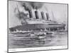 The Sinking of the Lusitania, May 7, 1915-Charles John De Lacy-Mounted Giclee Print