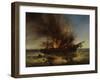 The Sinking of the Migrant Ship Ss Austria on 13th September 1858-Josef Karl Berthold Puttner-Framed Giclee Print